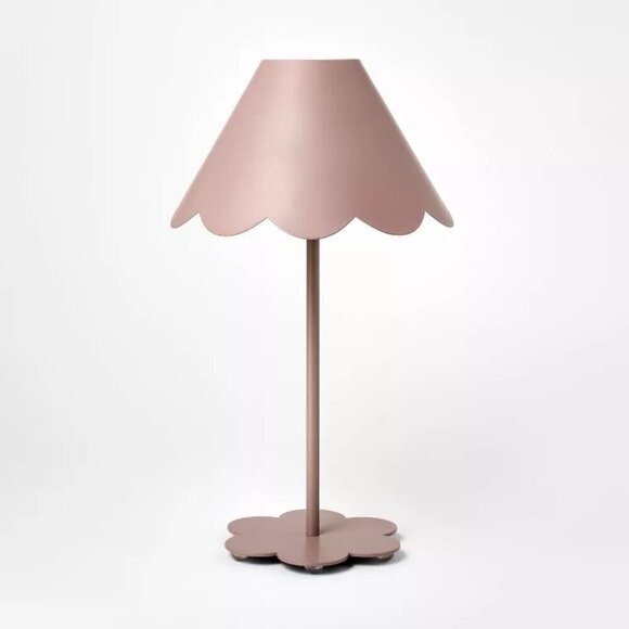 Scallop Shade Metal Table Lamp Purple‎ - Threshold Studio McGee - Target 2025 - Picture 1 of 7